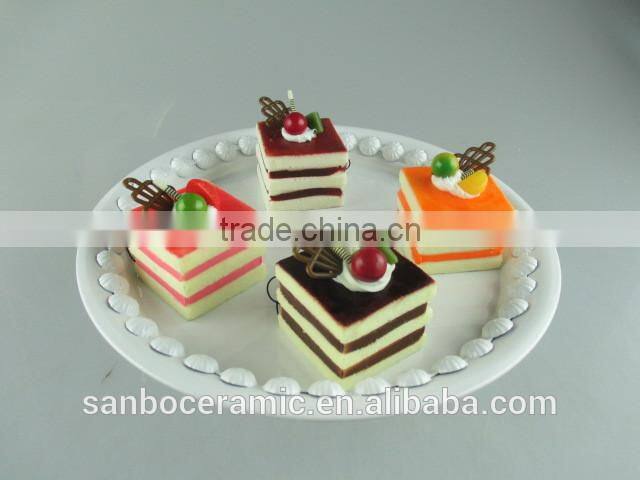 ceramic cake stand , metal cake stand white for wedding & party with dome