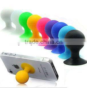 2013 colorful square head silicone phone holder
