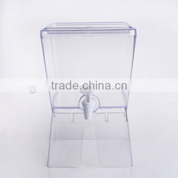 plastic PC transparent drink water/beverage/juice dispenser