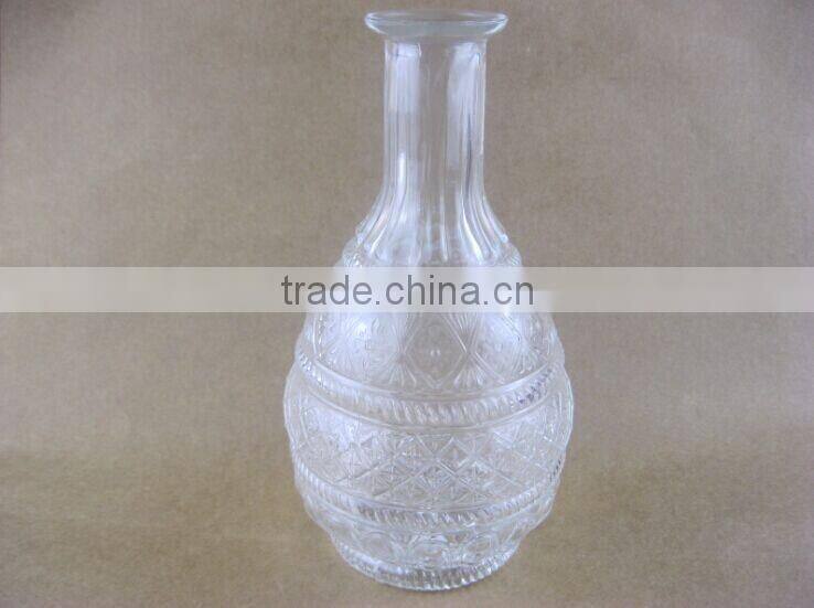 craving glass wine bottle/ glass bottle