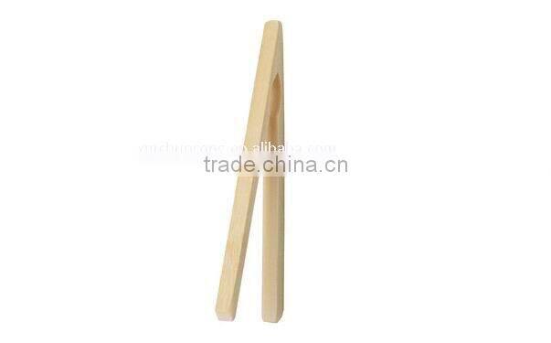 eco-friendly bamboo toast tongs