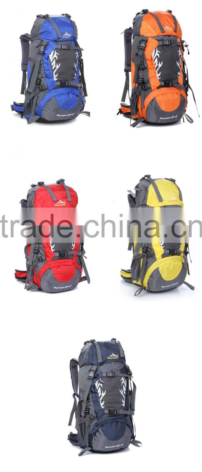 waterproof multi-functional custom climbing mountain camping hiking backpack