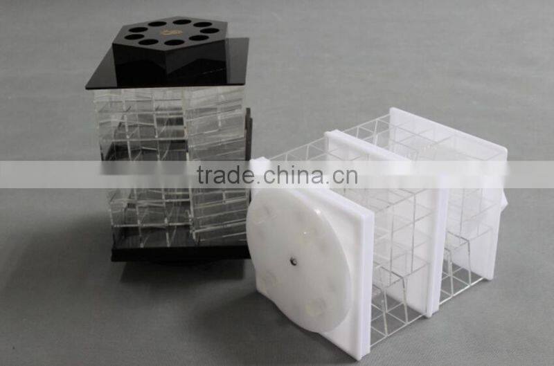 Wholesale High Quality Custom 60 Compartment Acrylic Lipstick Holder