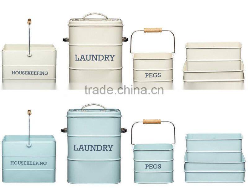 LAUNDRY TRANSPORTING HANDLE laundry bin