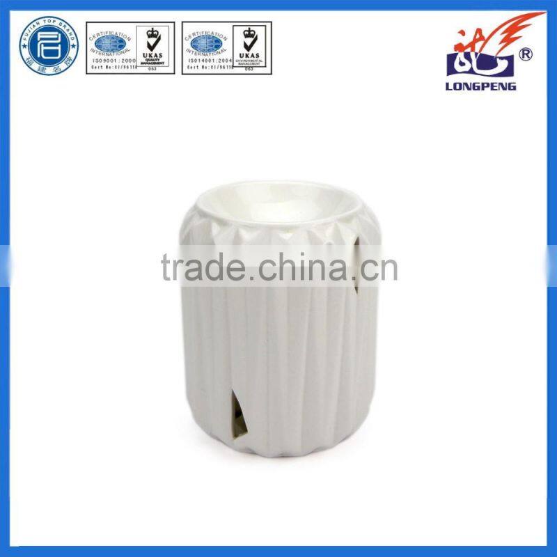 2016 Eco-Friendly Elegant White Home Decorative Ceramic Incense Oil Burners