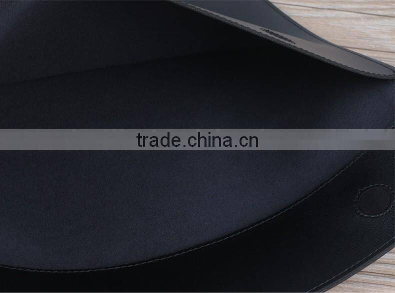 Envelope Genuine Leather Soft Case Bag For Macbook 13" laptop with retro craft design