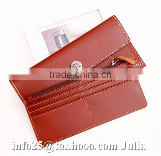 Sexy envelop leather wallet/ money clip/women folding purse