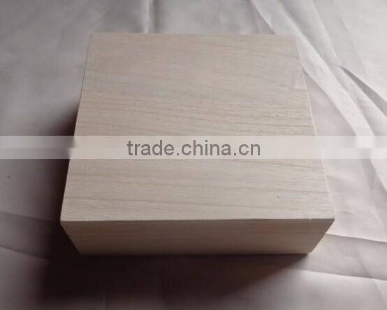 China factory supply cheap paulownia wooden box