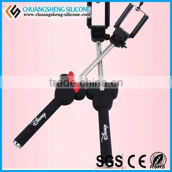selfie stick with bluetooth shutter button, selfie stick with cable, monopod selfie stick