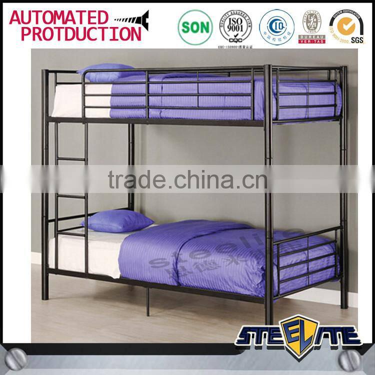 Latest metal bed designs prison bunk bed from China manufacturer