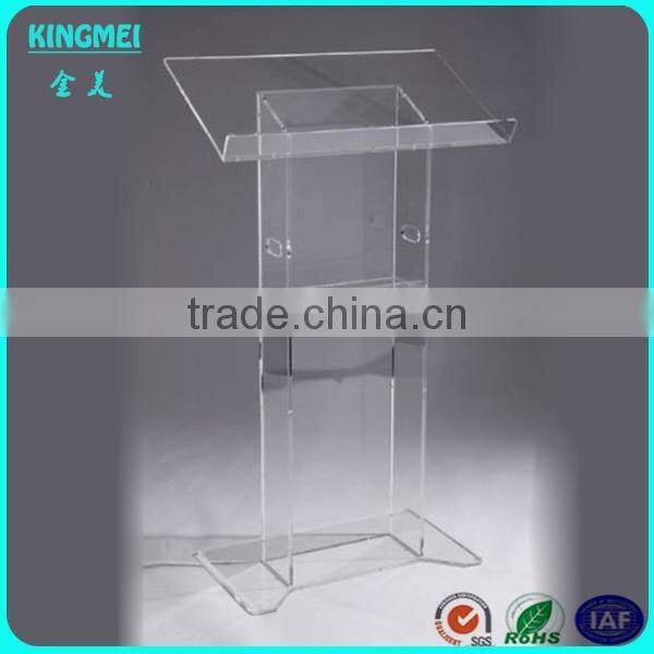 Shenzhen factory supply acrylic lectern,acrylic podium,pulpit,holder, stand,desk,display
