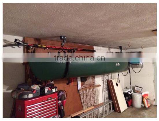 Heavy Duty Garage Utility Canoe, Kayak Bicycle Ceiling Lift Hoist Pulley Storage