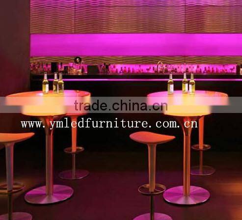 Rechargeable cheap Commercial LED Bar Table(YM-LLT66105)