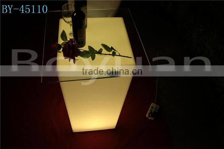 Remote control LED Square Bar Table with color changing