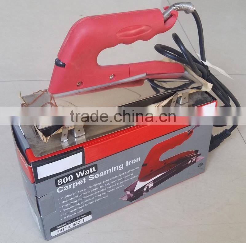 800W Power Electric Heating Carpet Seaming Iron