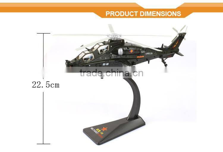 New Design Hot Fashion 1:48 WZ-10th ARM Helicopter Diecast Model Plane Mini Metal Plane for Sale