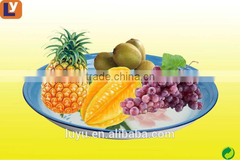 25-80cm enamelware decorative enamel dubai serving trays