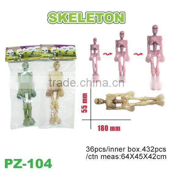Magic Grow and Glow Plastic Skeletons