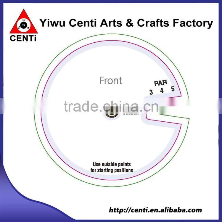 Hot Sale Golf Sports Guide 3 Wheel Calculator