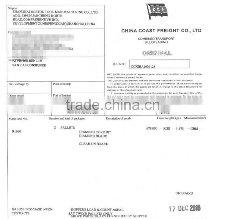 16" Granite Diamond Saw Blade Bridge Circular Disc Cutting Segmented