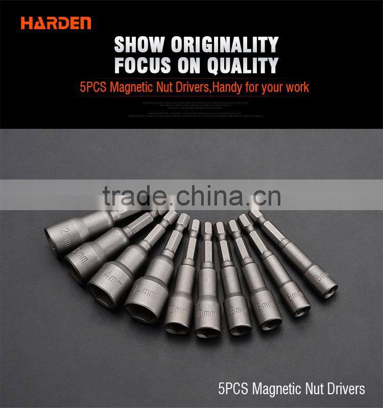 Professional 5pcs Custom Magnetic Nut Driver