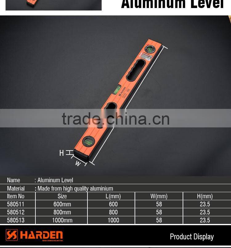 Professional Aluminum Level With Rubber Handle