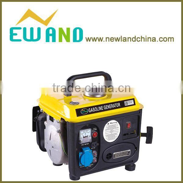 220V50HZ with DC 12V/1E45F gasoline engine generator/Manual 500w generator