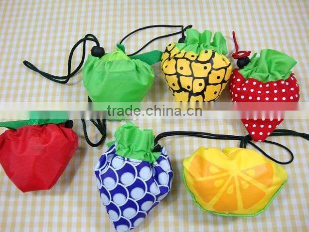 Customized Printing High Quality Nylon 190T Cartoon Folding Shopping Bag