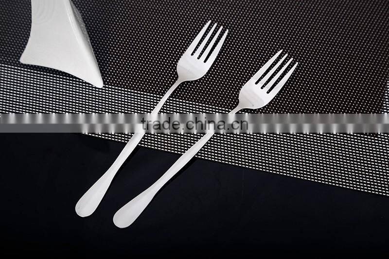 Exquisite Stainless Steel Dessert Fork Kitchen Snacks Cake Fruit Salad Tool