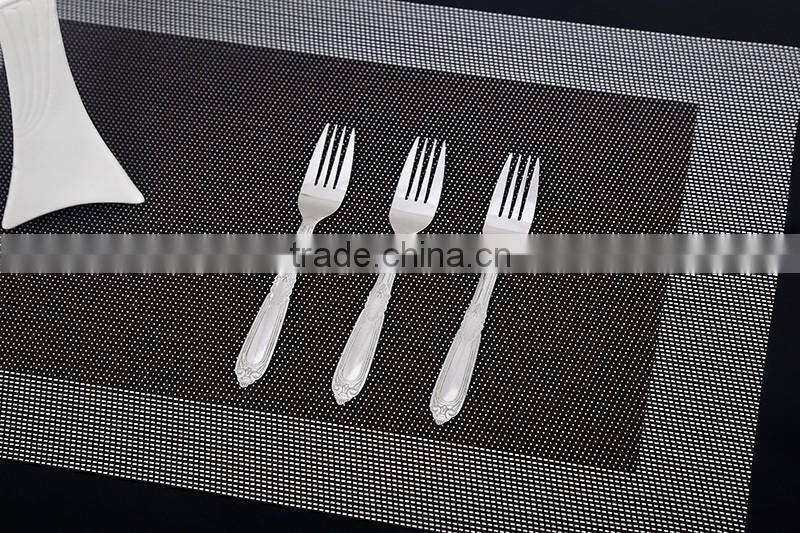 Hot selling stainless steel fork and spoon set from Yiwu factory