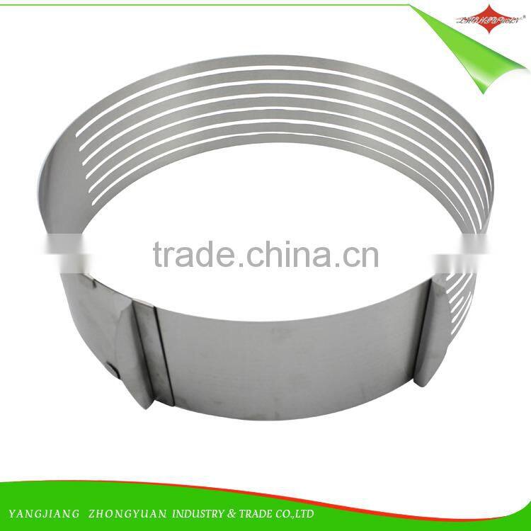 ZY-F1395 popular stainless steel cake layer cake ring cake slicer