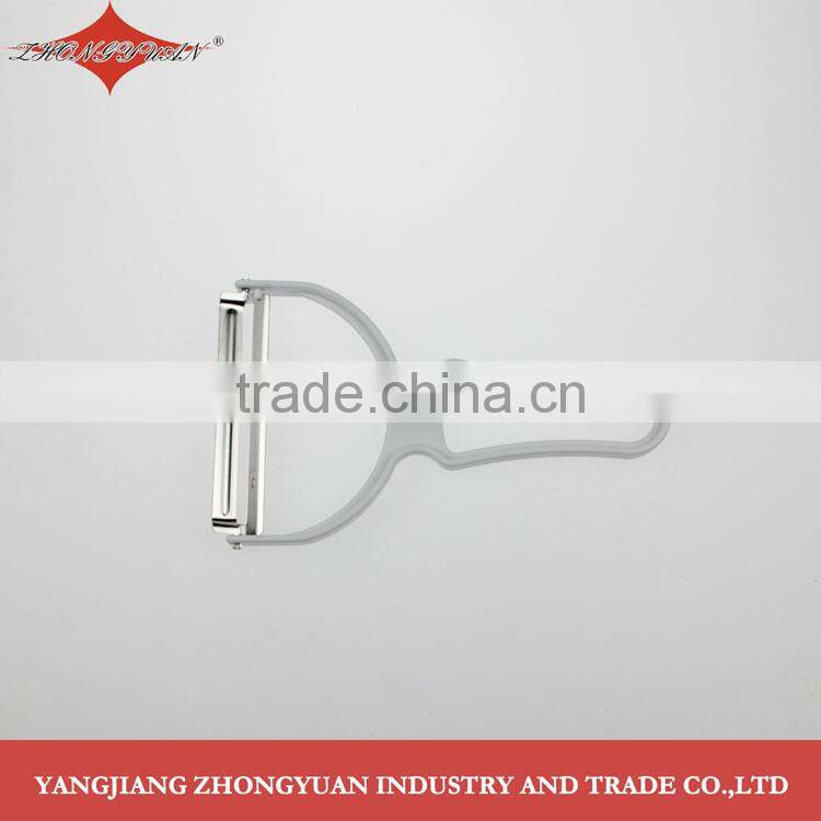 Stainless steel Y shaped peeler with economic handle