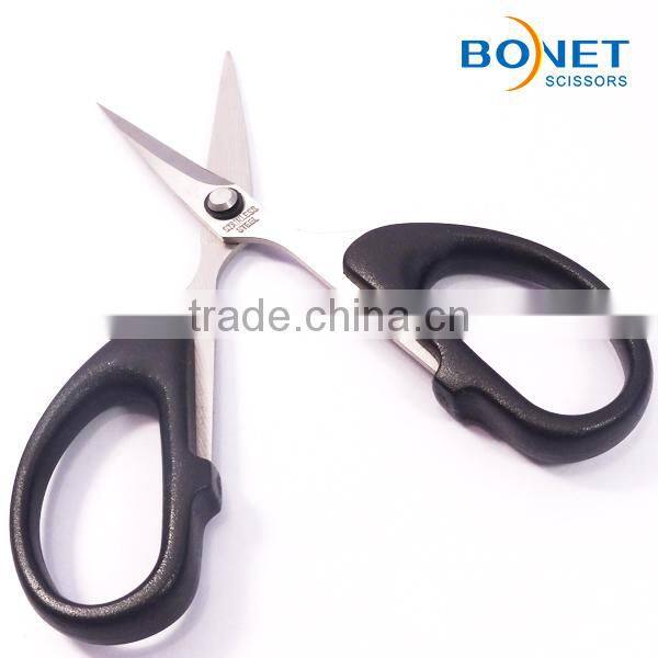 S39009B CE qualified 4-7/8" High quality Stainless Steel Household small ABS black handle scissors
