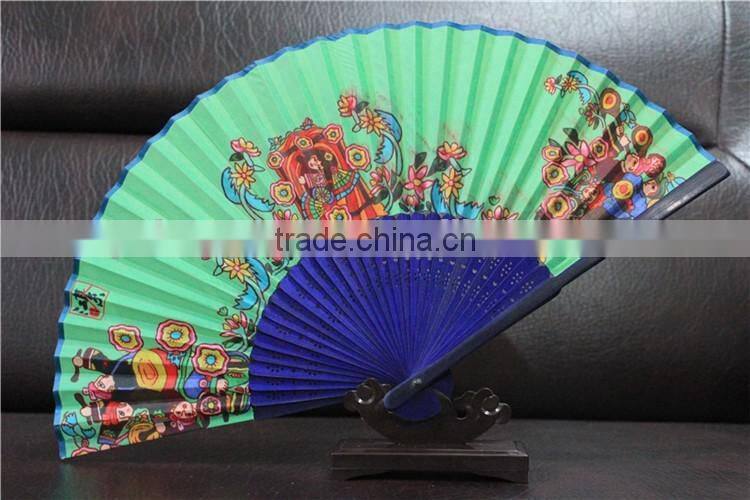 Customize Promotional Bamboo Summer Portable Hand Fan