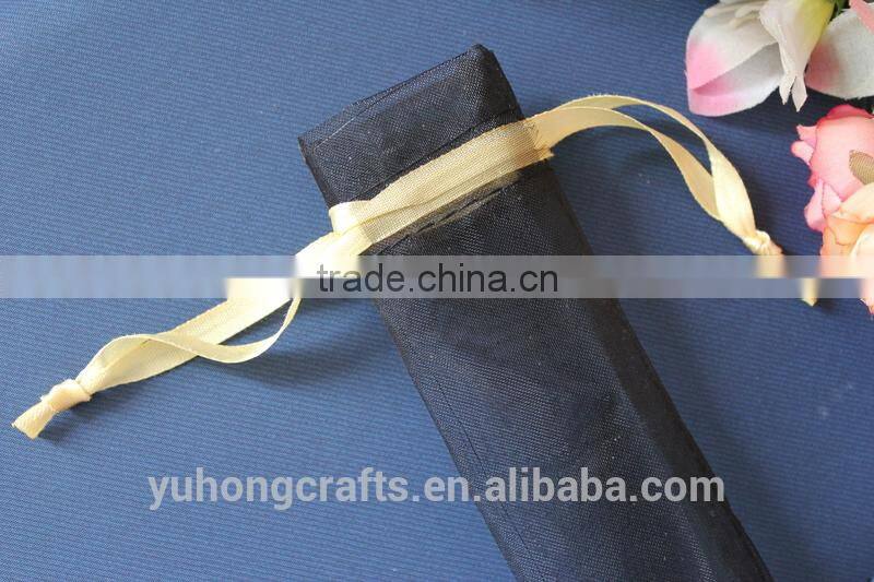 Promotional hand fan organza bag