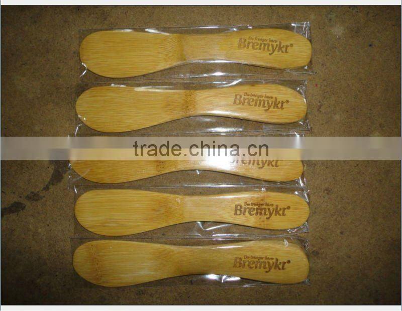 100% natural Bamboo butter spread knife