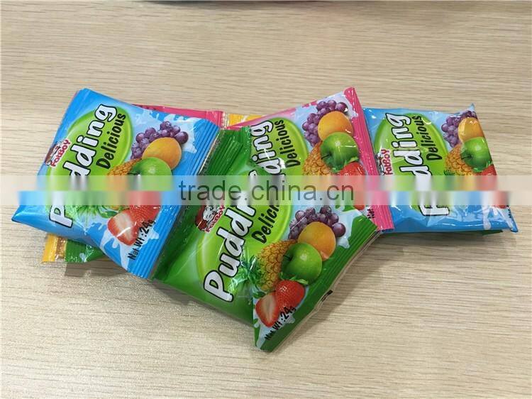 Delicious Fruit Flavors Pudding Mini Jelly Candy