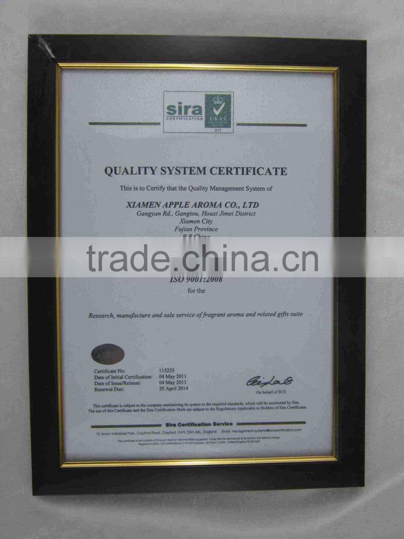 aroma reed diffuser with glass bottle /air freshener /diffuser gift set /perfume aroma oil reed diffuser /wooden diffuser