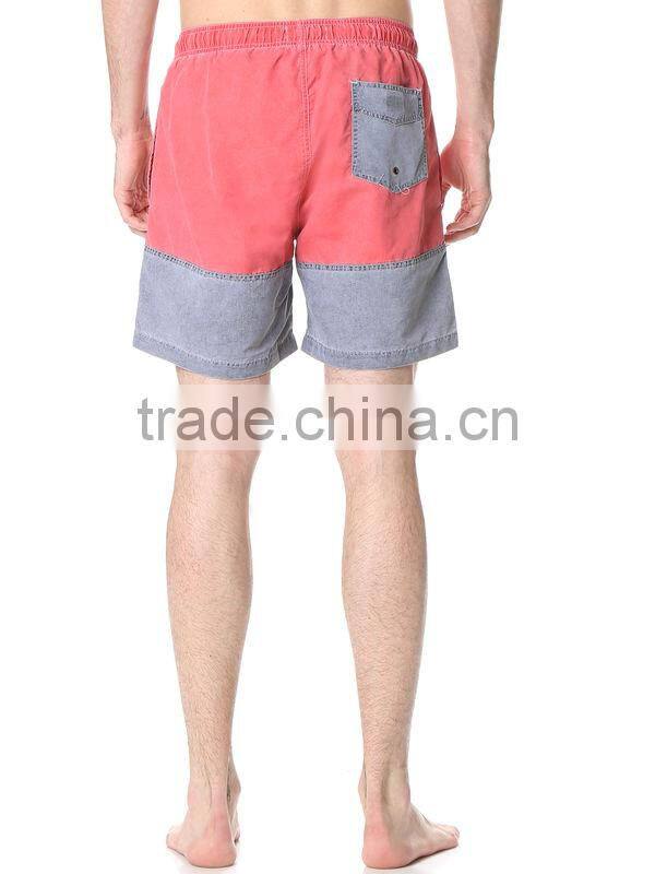 Short pants with pigment dye,summer casual shorts