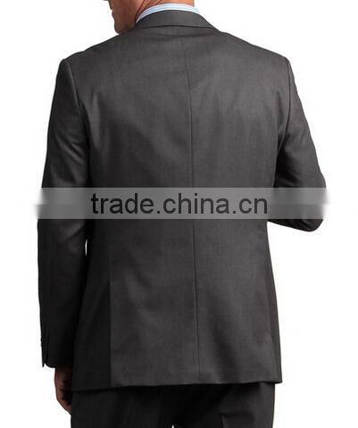 Men's Slim-fit Grey Suit Separate Coat