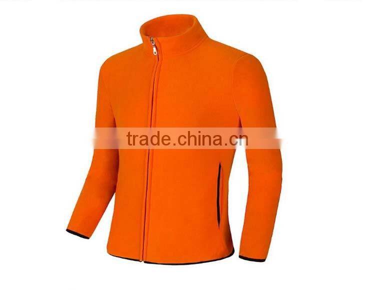 Factory OEM Men Women Fashion 100% polyester Polar fleece Jacket Warm Anti-pilling Soft shell sport wear