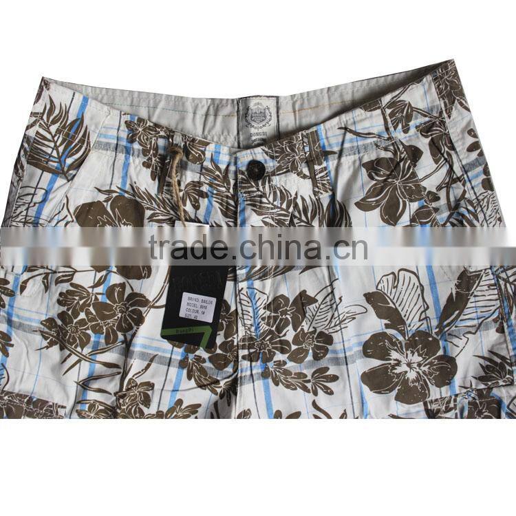 GZY Summer cheap stylish hawaiian style stock beach short