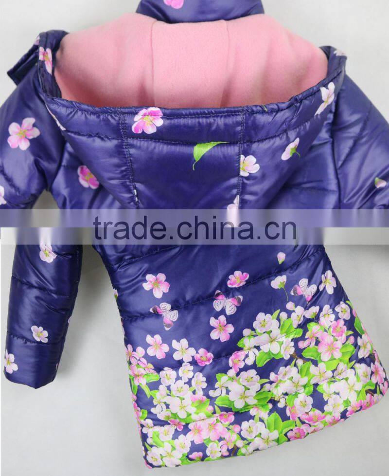 Fashionable Design Chirldren Girl Winter Coats