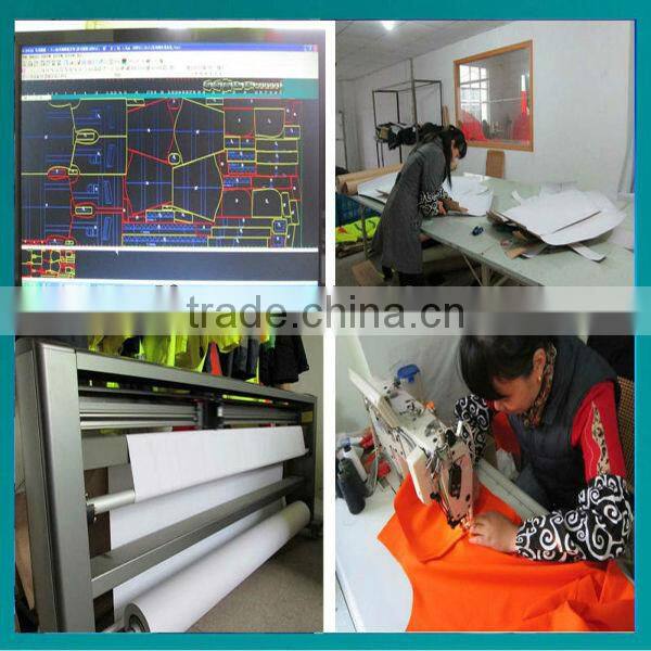 2016 fluorescent hi vis reflective professional workwear with pocket