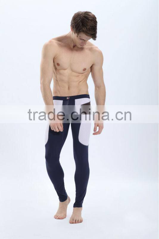 mens winter sheer sexy nylon legging