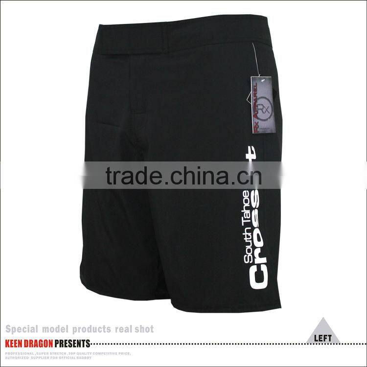 men's four way stretch custom made mma shorts