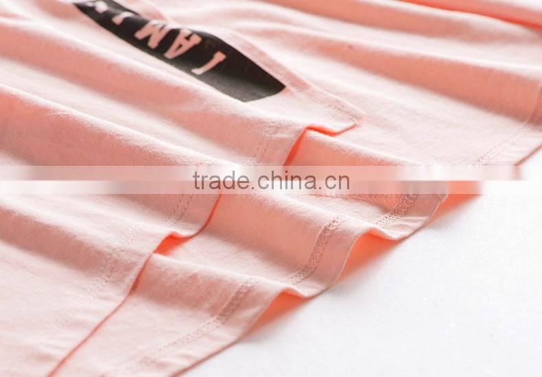 Women Pink Oversized Jersey Design Your Own Custom Longline Cutting T shirts