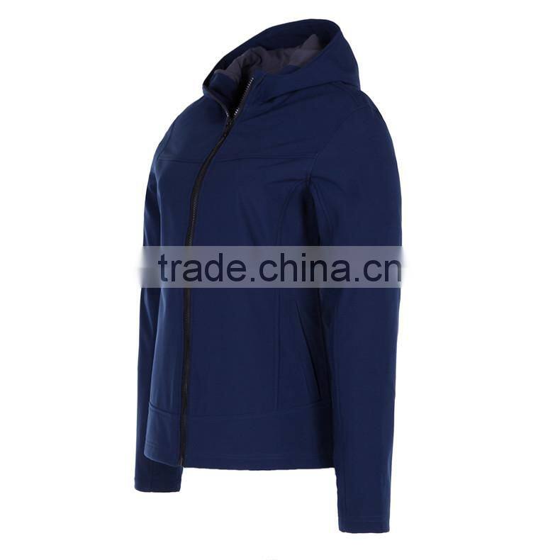 Men's waterproof and windproof breathable softshell jacket