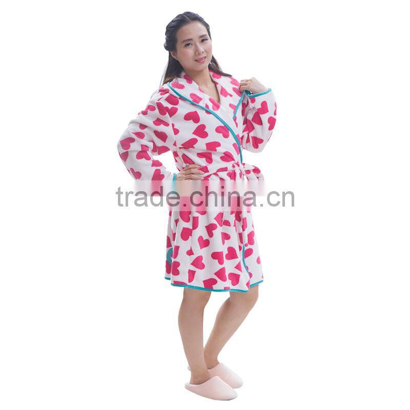 Cheap price turkish heated women bathrobe