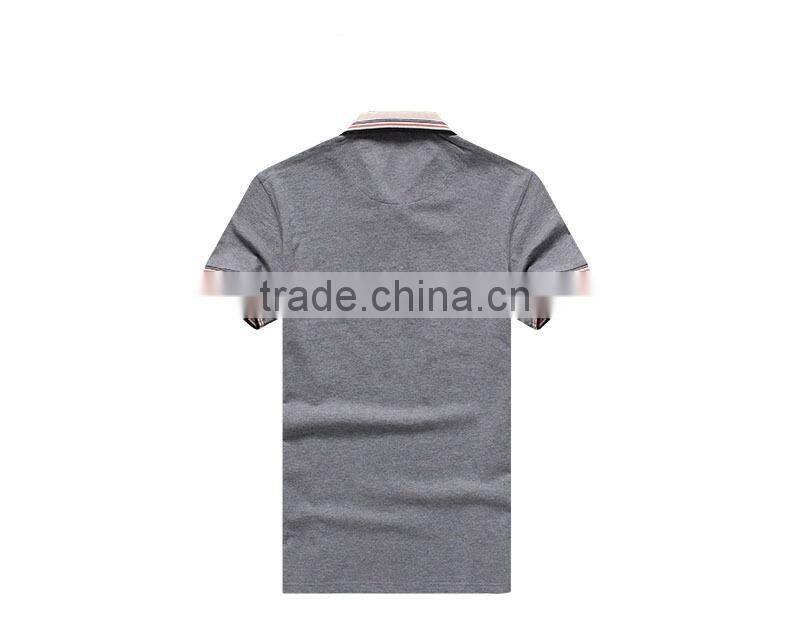 2015 hot sale 100% cotton men Polo t-Shirt high quality ST-13